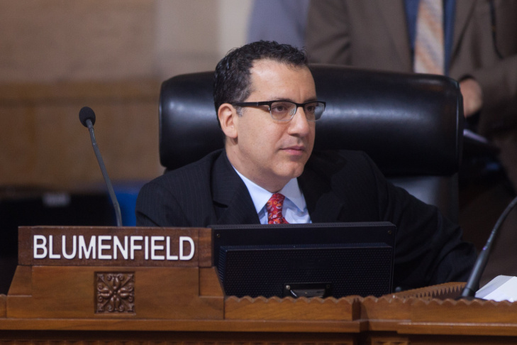 Los Angeles City Councilman Bob Blumenfield