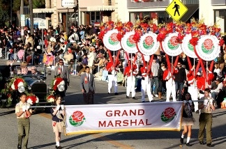 The 2010 Tournament of Roses Parade in Pasadena