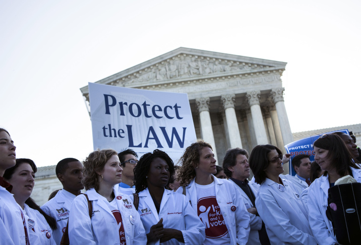 Supreme Court Hears Arguments On Constitutionality Of Health Care Law