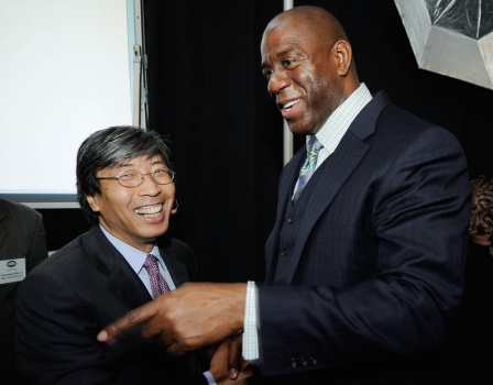 Government And Business Leaders Speak At Urban Economic Forum In Los Angeles