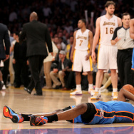 Oklahoma City Thunder v Los Angeles Lakers