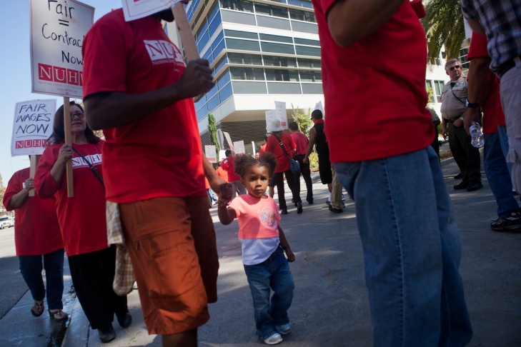 USC Health Worker Strike