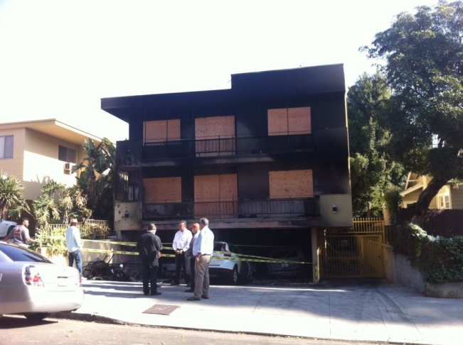 Assessing the arson aftermath