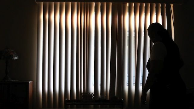 Victoria Long has been unemployed for two and a half years and her job search continues. She spends her time in an employment recruiting office as she searches for work.