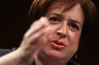 U.S. Supreme Court Justice nominee Elena Kagan answers questions from members of the Senate Judiciary Committee on the second day of her confirmation hearings on Capitol Hill June 29, 2010 in Washington, DC. Kagan is U.S. President Barack Obama's second Supreme Court nominee since taking office.