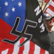 National Socialist Movement Holds Rally In Los Angeles