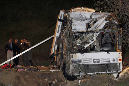 Tour Bus Crash