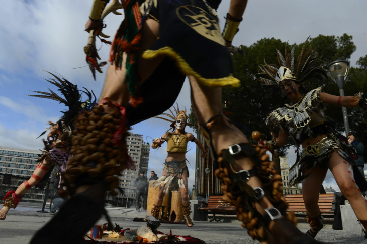 SPAIN-MAYA-CALENDAR-CELEBRATION
