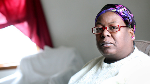 Shirley Ree Smith sits in the living room of her daughter's upstairs duplex in Alexandria, Minn. Smith is waiting to hear if California Gov. Jerry Brown will grant her clemency. "They say things happen for a reason. I'm not sure if I'll ever figure out a reason for all of this," she says.