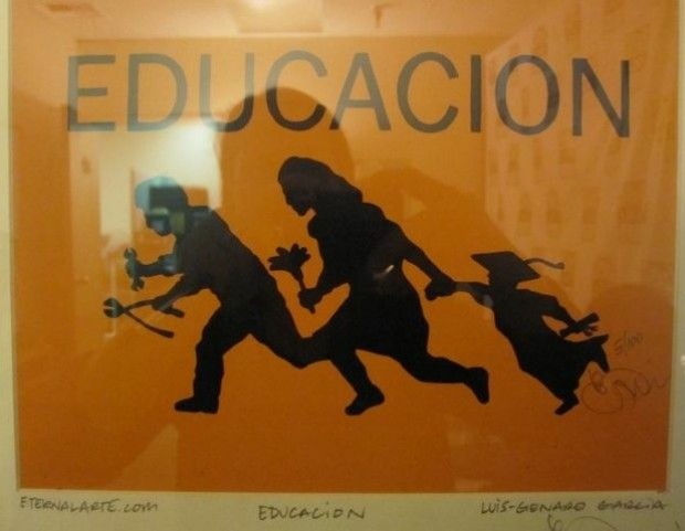 "Educación," Luis Genaro Garcia