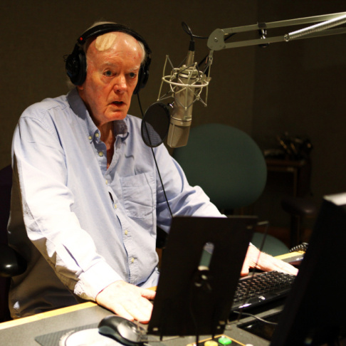 Robert Conley celebrated the 40th anniversary of NPR's All Things Considered in the network's Studio 2A.