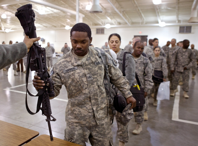 Soldiers From Joint Base Lewis-McChord Return Home From Iraq, As US Pullout Continues