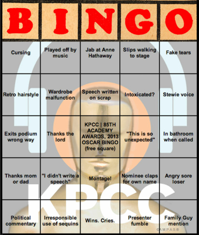 Oscar bingo