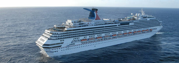 In this photo provided by the U.S. Navy, Carnival cruise ship C/V Splendor sits November 9, 2010 off the coast of California.
