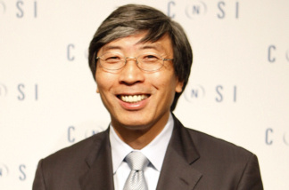 Oct. 29, 2009-Dr. Patrick Soon-Shiong smiles during an announcement in Los Angeles. Magic Johnson sold his small ownership stake in the Los Angeles Lakers to Soon-Shion on Monday, Oct. 18, 2010.