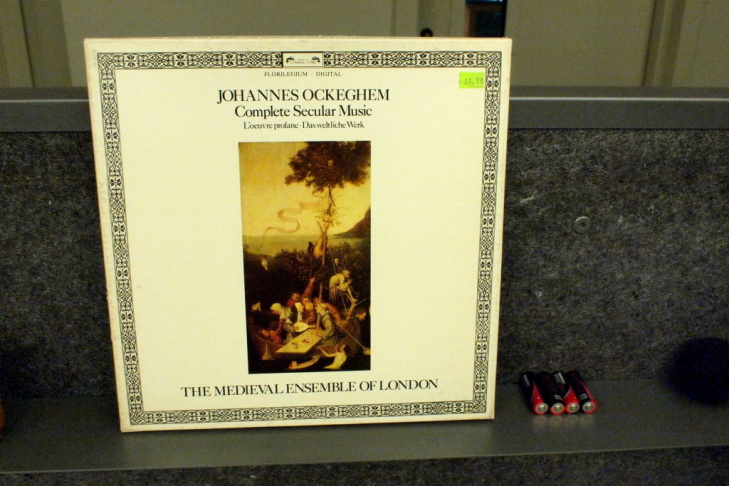 Album of the week Johannes Ockeghem's Complete Secular Music