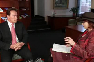 KPCC's Patt Morrison interviews outgoing governor Arnold Schwarzenegger