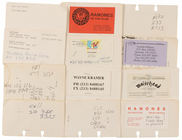 Joey Ramone Auction