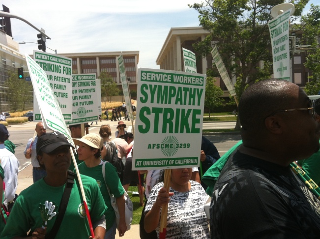 UCLA Medical Center Strike