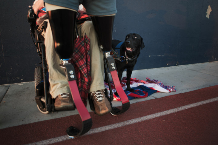 Paralympics Runner