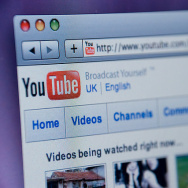 Screenshot of YouTube