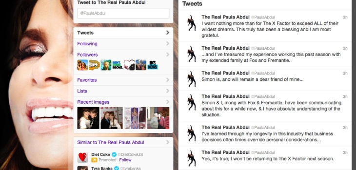 paula abdul twitter