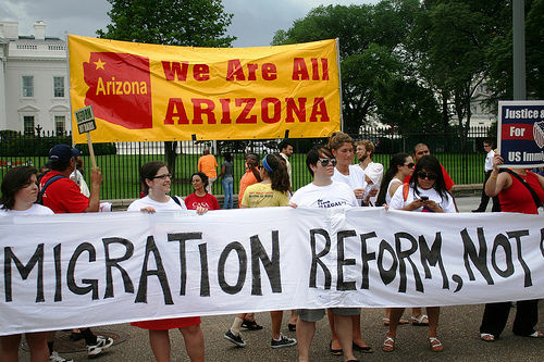 sb1070 protestors dc