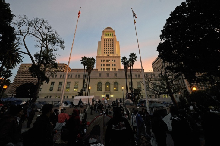 Los Angeles Dismantles Occupy LA Encampment