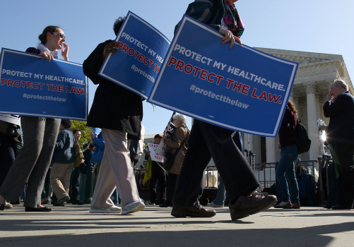 Supreme Court Hears Arguments On Constitutionality Of Health Care Law