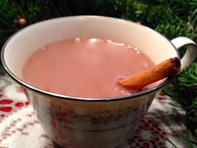 Photo of the Hot Bajan Holiday cocktail by Krista Simmons/LAist.