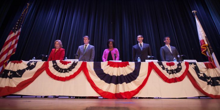 LA Mayoral candidates