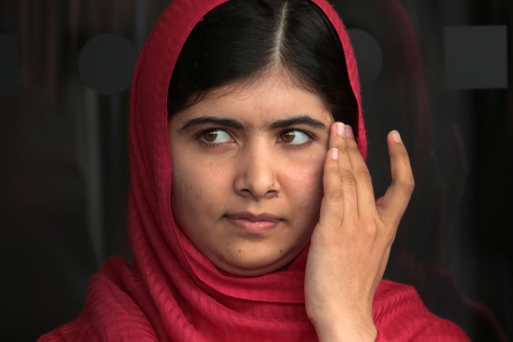 Malala Yousafzai.