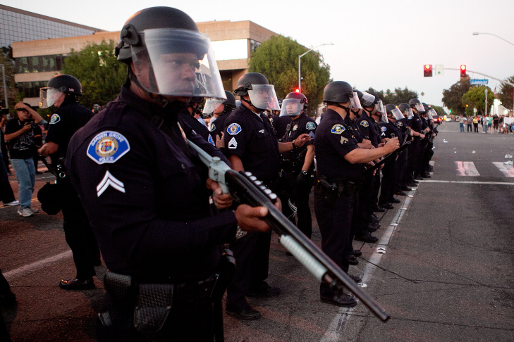 Anaheim Residents Protest Police Shootings Over Weekend