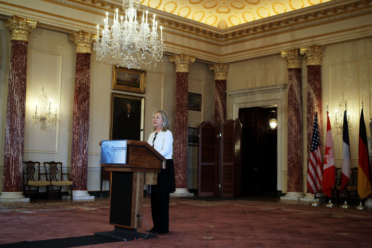 Hillary Clinton Hosts Meeting Of G8 Foreign Ministers
