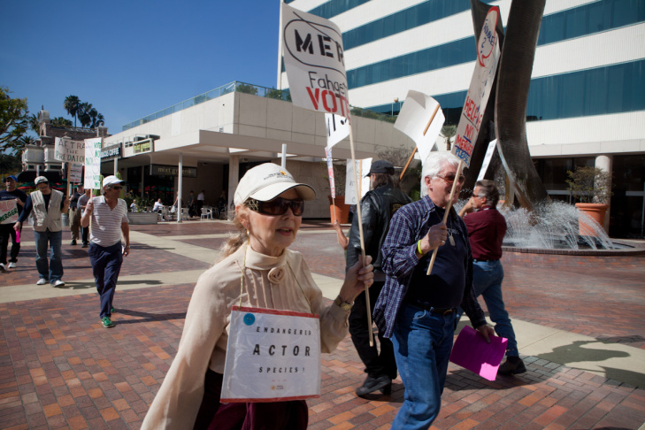 SAG Protest