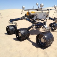 Test Rover Aids Preparations in California for Curiosity Rover on Mars