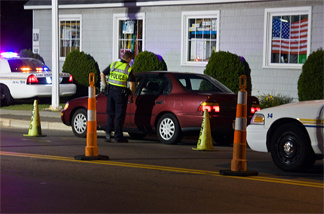File photo: A DWI Checkpoint in East Haven, Connecticut