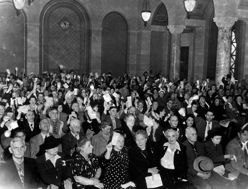LA City Council chamber in more polite days.