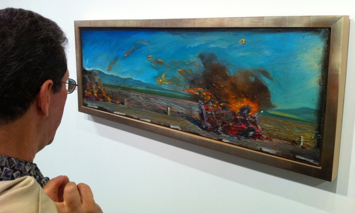 Carlos Almaraz: A Life Recalled, at ELAC's Vincent Price Art Museum