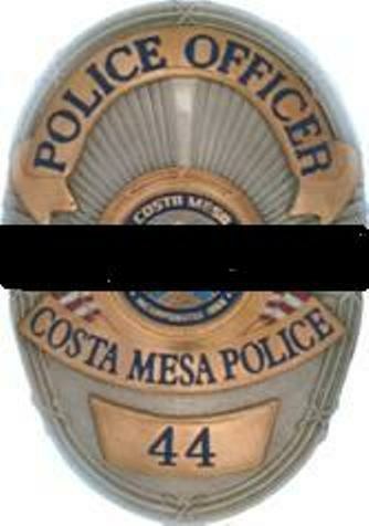 Costa Mesa Police Department Badge