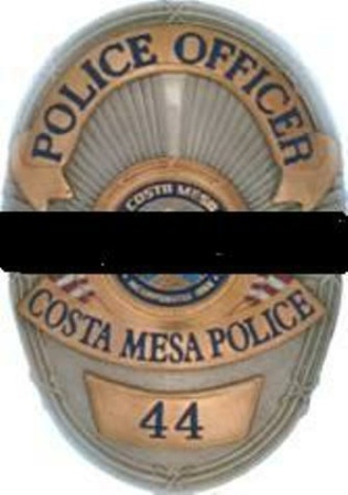 Costa Mesa Police Department Badge