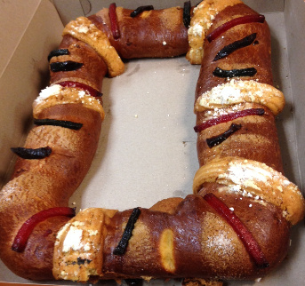 Thirty individuals got sick after eating a rosca de reyes, a Mexican sweet bread, from a Santa Ana bakery.