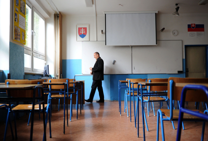 SLOVAKIA-EDUCATION-STRIKE