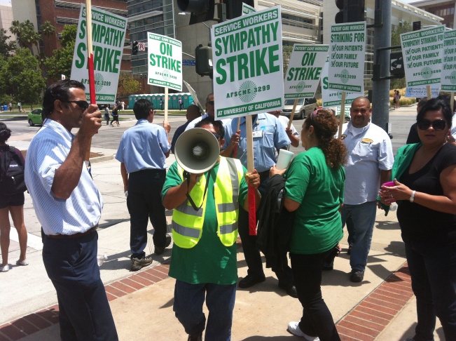 UCLA Medical Center Strike
