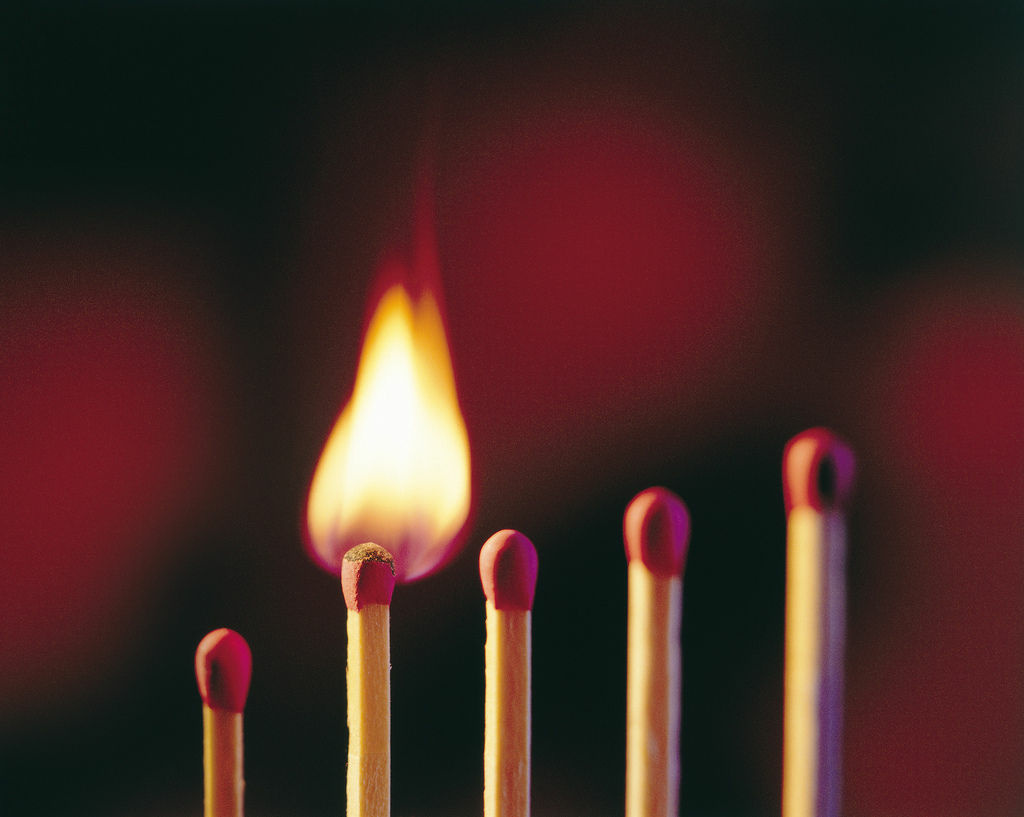 California regulations call for applying a flame directly to an upholstered item to test its safety.