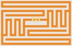An EPC RFID tag used by Wal-Mart.