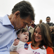 GOP Presidential Candidate Rick Perry Returns To Campaign Trail In South Carolina