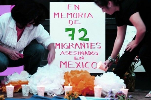 A screen shot from the website, 72migrantes.com. Photo by Lenin Nolly Araujo