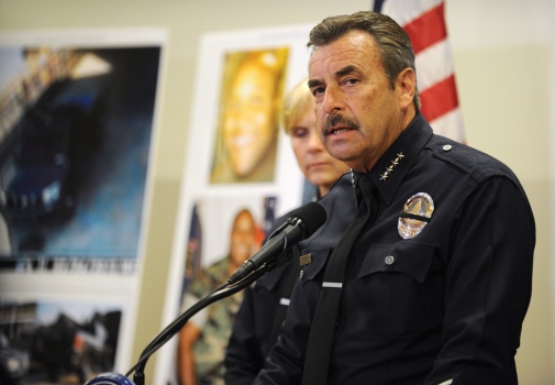 US-CRIME-MANHUNT-COP KILLER-PRESSER