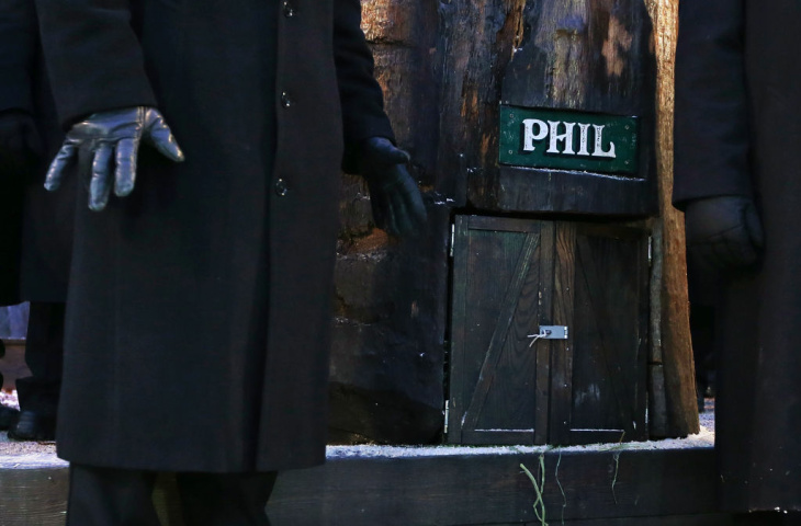 Annual Groundhog's Day Ritual Held In Punxsutawney, Pennsylvania
